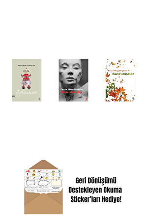 Öykünmece + Tanrıkadın + Savrulmalar + Okuma Sticker'ları