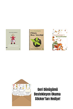 Öykünmece + Filizin Boy Verdiği + Savrulmalar + Okuma Sticker'ları