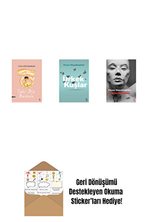 Eski Bir Balerin + Ürkek Kuşlar + Tanrıkadın + Okuma Sticker'ları