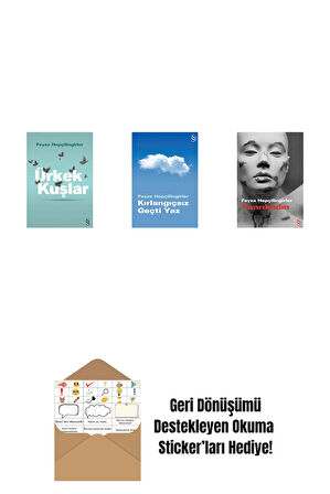 Ürkek Kuşlar + Kırlangıçsız Geçti Yaz + Tanrıkadın + Okuma Sticker'ları