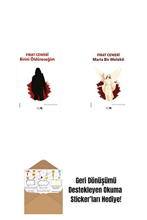Birini Öldüreceğim + Maria Bir Melekti + Okuma Sticker'ları
