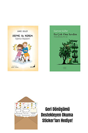 Defne ile Kerem Eğlence Başlasın ! + En Çok Onu Sevdim + Okuma Sticker'ları