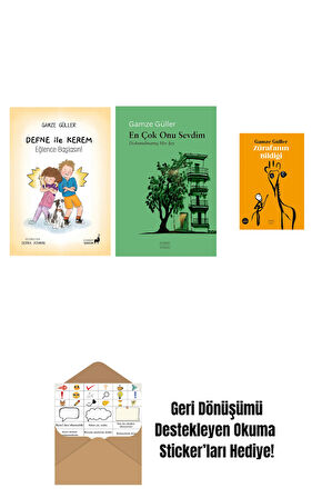 Defne ile Kerem Eğlence Başlasın ! + En Çok Onu Sevdim + Zürafanın Bildiği + Okuma Sticker'ları