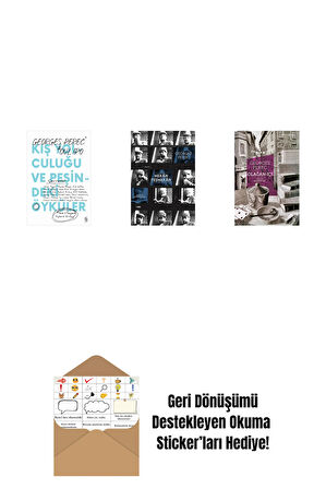 Kış Yolculuğu ve Peşindeki Öyküler + Mekân Feşmekân + Olağan-İçi + Okuma Sticker'ları