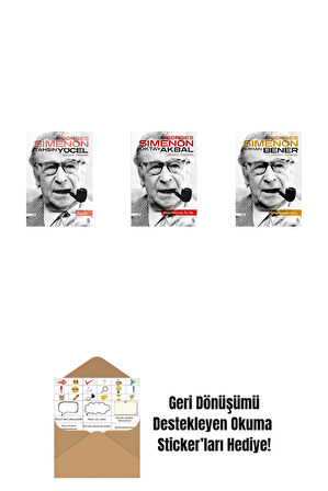 Kaçak + Manhattan'da Üç Oda + Ormandaki Deli + Okuma Sticker'ları