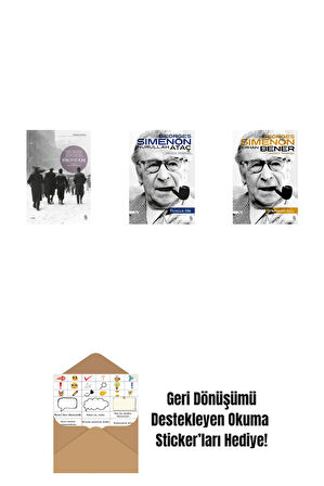 Kirliydi Kar + Kiralık Oda + Ormandaki Deli + Okuma Sticker'ları