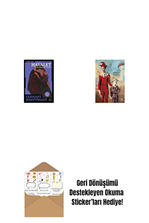 Hayalet + Sevgili Wanda + Okuma Sticker'ları
