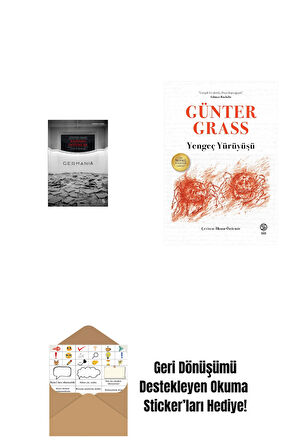 Germania + Yengeç Yürüyüşü + Okuma Sticker'ları