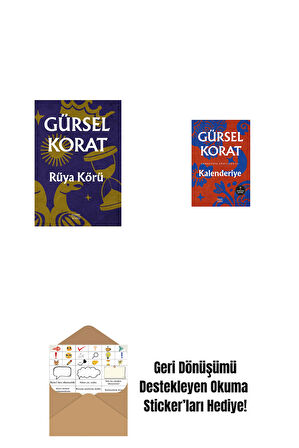 Rüya Körü + Kalenderiye + Okuma Sticker'ları