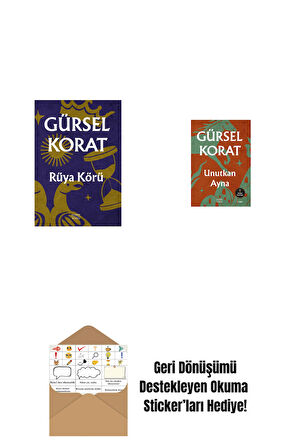 Rüya Körü + Unutkan  Ayna + Okuma Sticker'ları