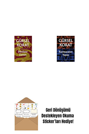 Dönüyor Zaman + Kurmacanın Yapısı + Okuma Sticker'ları