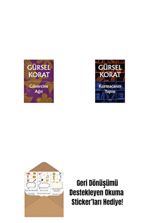 Güvercine Ağıt + Kurmacanın Yapısı + Okuma Sticker'ları