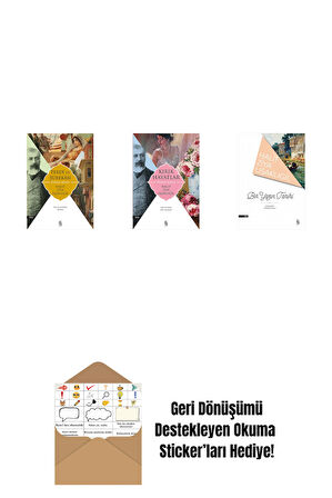 Ferdi ve Şürekası + Kırık Hayatlar - Özgün Metin + Bir Yazın Tarihi + Okuma Sticker'ları