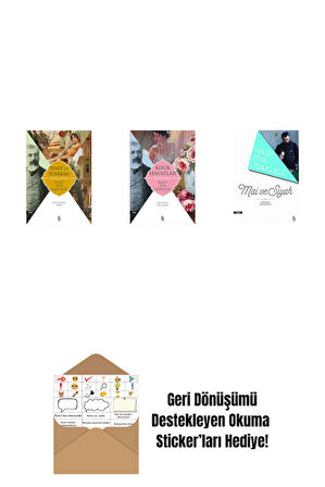Ferdi ve Şürekası + Kırık Hayatlar - Özgün Metin + Mâi ve Siyah + Okuma Sticker'ları
