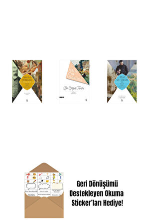 Ferdi ve Şürekası + Bir Yazın Tarihi + Mâî ve Siyah - Özgün Tam Metin + Okuma Sticker'ları