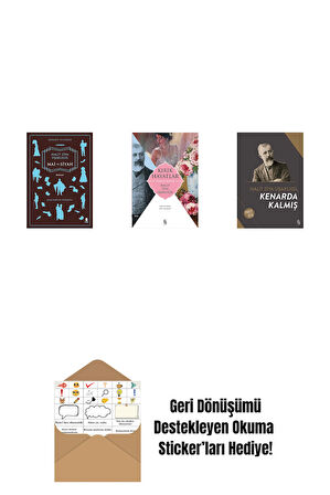 Mai ve Siyah + Kırık Hayatlar - Özgün Metin + Kenarda Kalmış + Okuma Sticker'ları