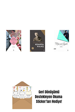 Kırık Hayatlar - Özgün Metin + Kenarda Kalmış + Mâi ve Siyah + Okuma Sticker'ları