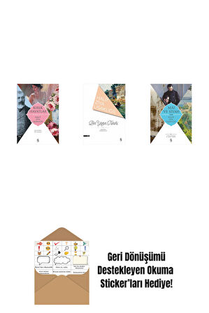 Kırık Hayatlar - Özgün Metin + Bir Yazın Tarihi + Mâî ve Siyah - Özgün Tam Metin + Okuma Sticker'ları