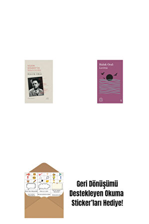 Nazım Hikmet’in Yolculuğu + Everest Açıkhava 31 - Lavinia + Okuma Sticker'ları