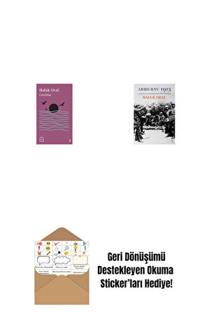 Everest Açıkhava 31 - Lavinia + Arıburnu 1915 (Ciltli) + Okuma Sticker'ları