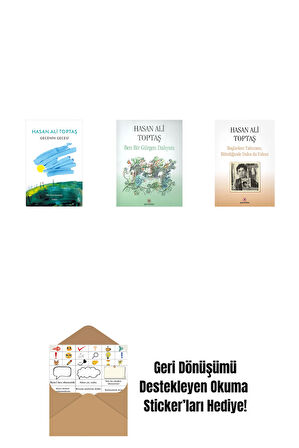 Gecenin Gecesi (Ciltli) + Ben Bir Gürgen Dalıyım + Başlarken Yalnızsın Bitirdiğinde Daha da Yalnız + Okuma Sticker'ları