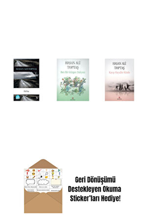 Heba (Midi Boy) + Ben Bir Gürgen Dalıyım + Kayıp Hayaller Kitabı + Okuma Sticker'ları