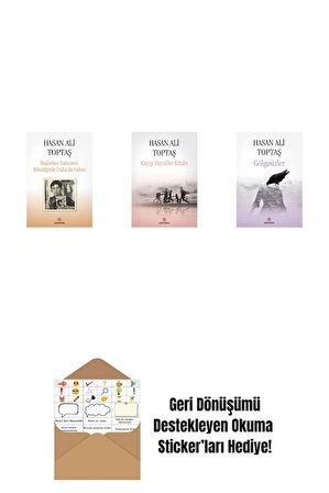 Başlarken Yalnızsın Bitirdiğinde Daha da Yalnız + Kayıp Hayaller Kitabı + Gölgesizler + Okuma Sticker'ları