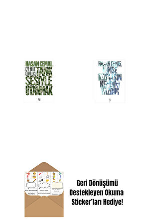 Tank Sesiyle Uyanmak + Kimse Kızmasın Kendimi Yazdım + Okuma Sticker'ları