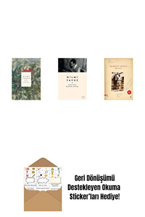 Rüya Şiirleri (Ciltli) + Saatine Bakan Adam + Behçet Hoca + Okuma Sticker'ları