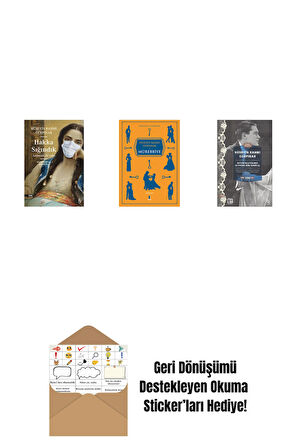 Hakka Sığındık + Mürebbiye + Kuyrukluyıldız Altında Bir İzdivaç (Cep Boy) + Okuma Sticker'ları