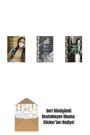 Hakka Sığındık + Kuyrukluyıldız Altında Bir İzdivaç (Cep Boy) + Gulyabani (Cep Boy) + Okuma Sticker'ları