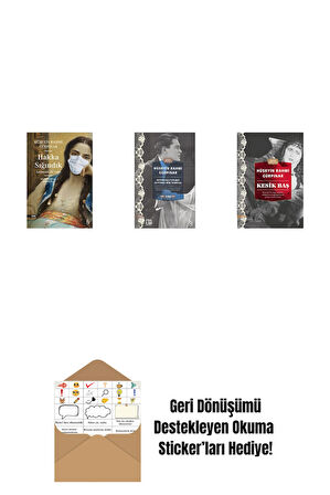 Hakka Sığındık + Kuyrukluyıldız Altında Bir İzdivaç (Cep Boy) + Kesik Baş (Günümüz Türkçesiyle) + Okuma Sticker'ları