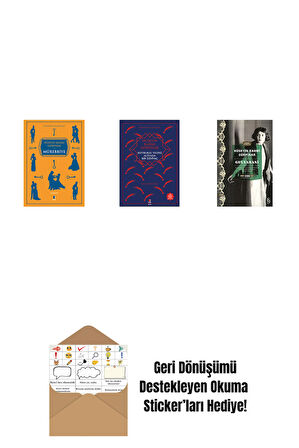 Mürebbiye + Kuyruklu Yıldız Altında Bir İzdivaç + Gulyabani (Cep Boy) + Okuma Sticker'ları