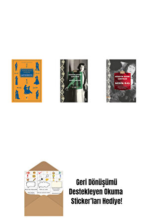 Mürebbiye + Gulyabani (Cep Boy) + Kesik Baş (Günümüz Türkçesiyle) + Okuma Sticker'ları