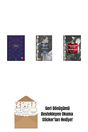 Kuyruklu Yıldız Altında Bir İzdivaç + Kuyrukluyıldız Altında Bir İzdivaç (Cep Boy) + Kesik Baş (Günümüz Türkçesiyle) + Okuma Sticker'ları