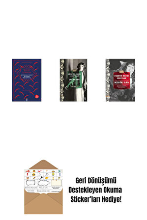 Kuyruklu Yıldız Altında Bir İzdivaç + Gulyabani (Cep Boy) + Kesik Baş (Günümüz Türkçesiyle) + Okuma Sticker'ları