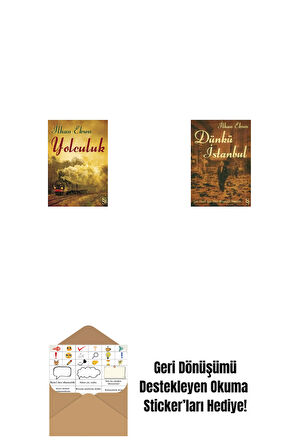 Yolculuk + Dünkü İstanbul + Okuma Sticker'ları