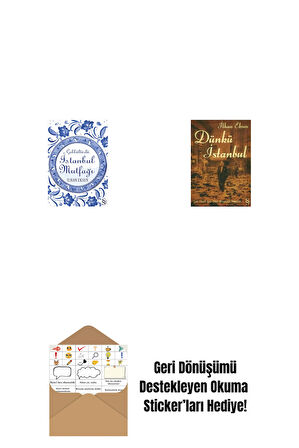 İstanbul Mutfağı + Dünkü İstanbul + Okuma Sticker'ları