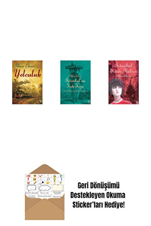 Yolculuk + İstanbul'un Tadı Tuzu + İstanbul Sende Kalsın + Okuma Sticker'ları