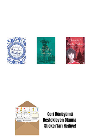İstanbul Mutfağı + İstanbul'un Tadı Tuzu + İstanbul Sende Kalsın + Okuma Sticker'ları