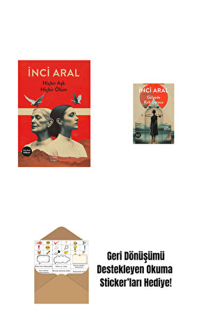Hiçbir Aşk Hiçbir Ölüm + Gölgede Kırk Derece + Okuma Sticker'ları