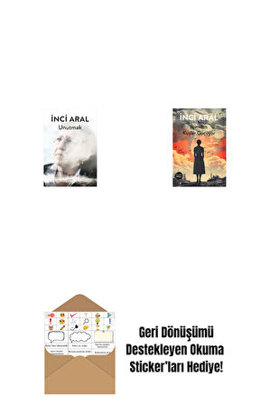 Unutmak + İçimden Kuşlar Göçüyor + Okuma Sticker'ları