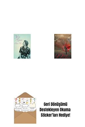 Yarısı Roman + 99. Kat Şiirleri + Okuma Sticker'ları
