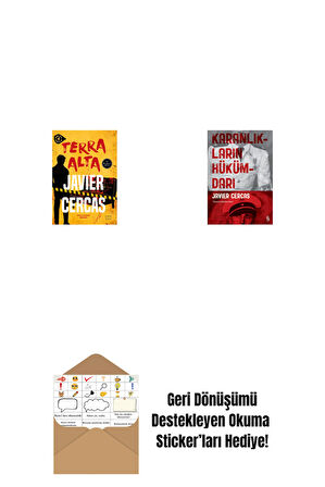 Terra Alta + Karanlıkların Hükümdarı + Okuma Sticker'ları
