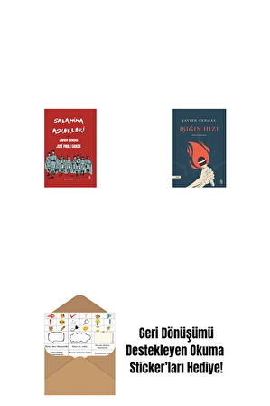 Salamina Askerleri (Çizgi Roman - Ciltli) + Işığın Hızı + Okuma Sticker'ları