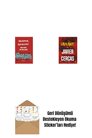 Salamina Askerleri (Çizgi Roman - Ciltli) + Saplantı + Okuma Sticker'ları