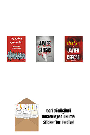 Salamina Askerleri (Çizgi Roman) + Salamina Askerleri + Saplantı + Okuma Sticker'ları