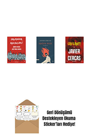 Salamina Askerleri (Çizgi Roman) + Işığın Hızı + Saplantı + Okuma Sticker'ları