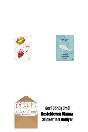 Eğlencesiz Bir Kral + Melville'e Selam Olsun + Okuma Sticker'ları