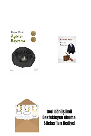 Âşıklar Bayramı + Babamın Bağlaması (Ciltli) + Okuma Sticker'ları